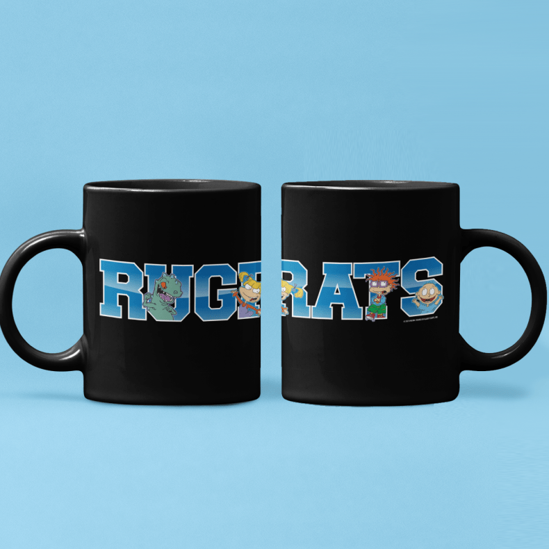 Rugrats Black Mug