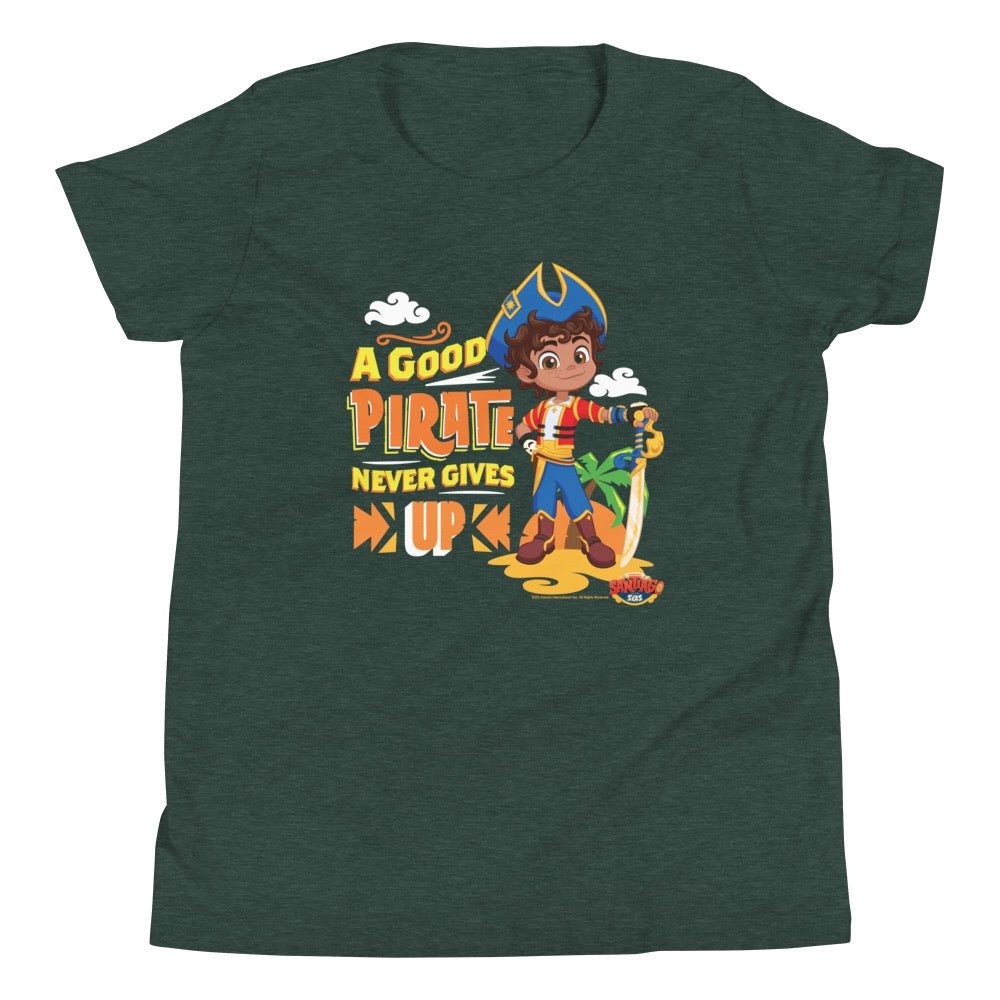 Santiago of the Seas Un buen pirata nunca se rinde Niños Camiseta Premium