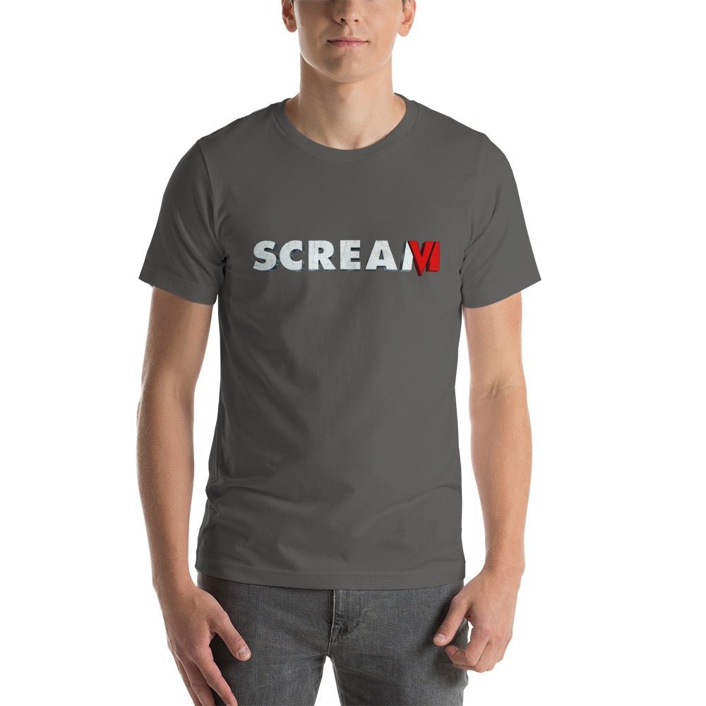Scream VI Logo Adult Short Sleeve T - Shirt - Paramount Shop