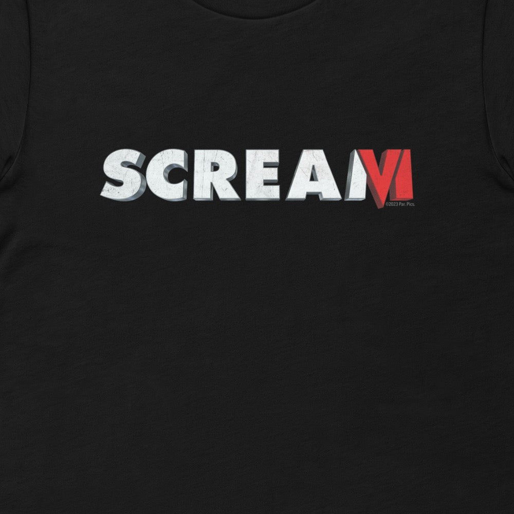 Scream VI Logo Adult Short Sleeve T - Shirt - Paramount Shop