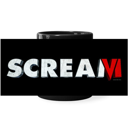 Scream VI Logo Black Mug - Paramount Shop