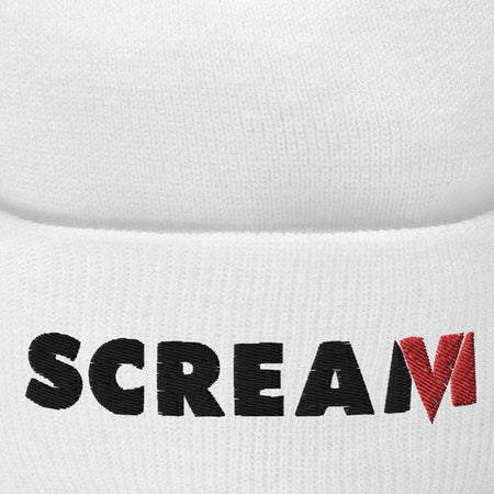 Scream VI Logo Embroidered Cuffed Beanie - Paramount Shop