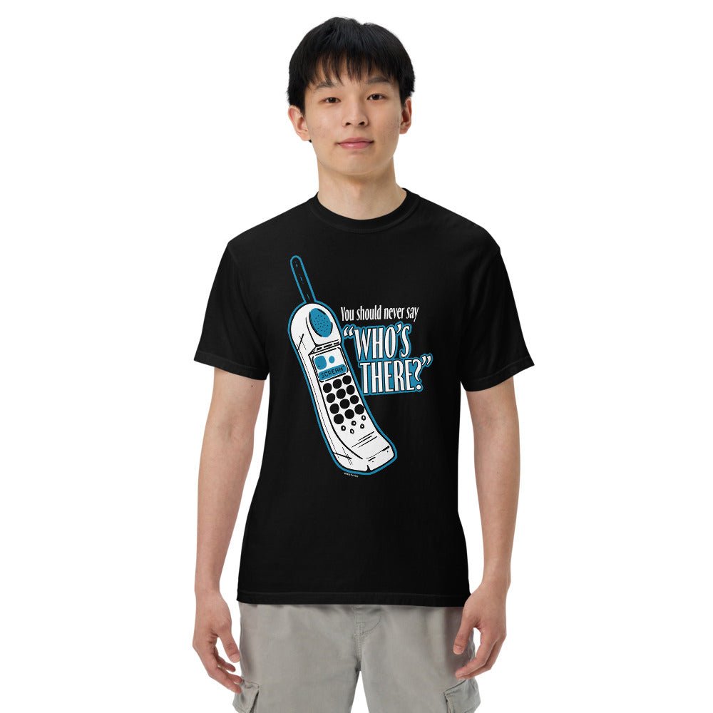 Scream Who's There? Unisex Comfort Colors T-Shirt - Paramount Shop