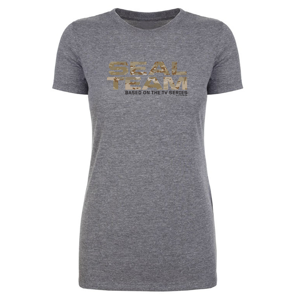 SEAL Team Camouflage Logo Women's Tri - Blend T - Shirt - Paramount Shop