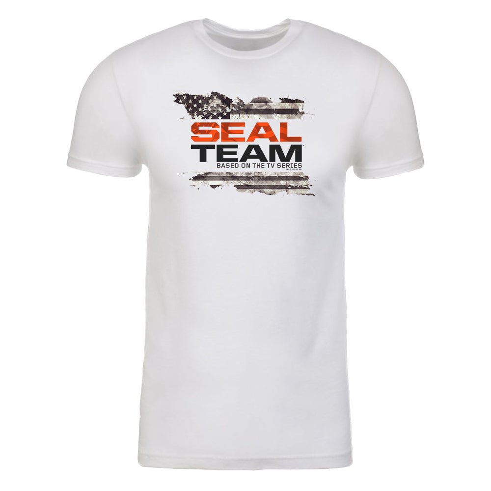 SEAL Team Logo Flag Men's Classic Short Sleeve T - Shirt - Paramount Shop
