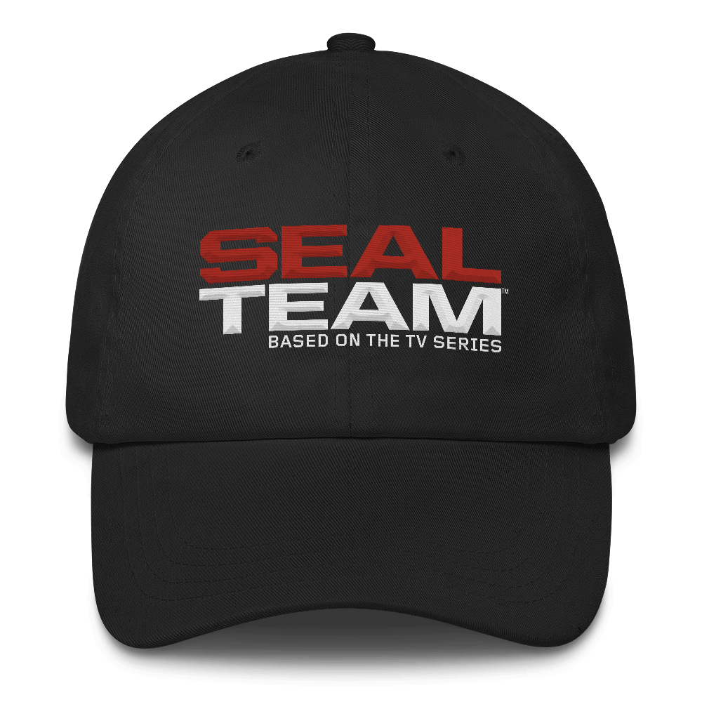 SEAL Team Stacked Logo Embroidered Baseball Cap - Paramount Shop