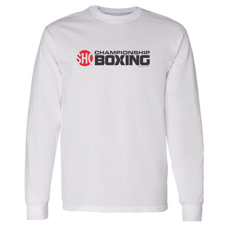 SHO Championship Boxing Logo Adult Long Sleeve T - Shirt - Paramount Shop