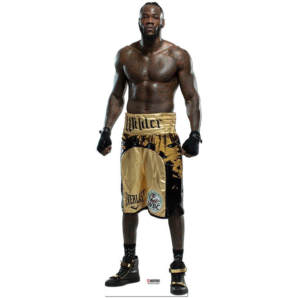 Showtime Boxing Deontay Wilder Life - Sized Cardboard Cutout Standee - Paramount Shop