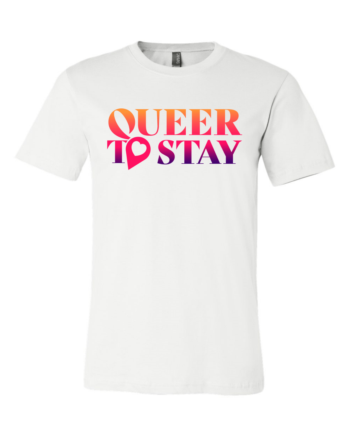SHOWTIME Queer to Stay Adult Short Sleeve T - Shirt - Paramount Shop