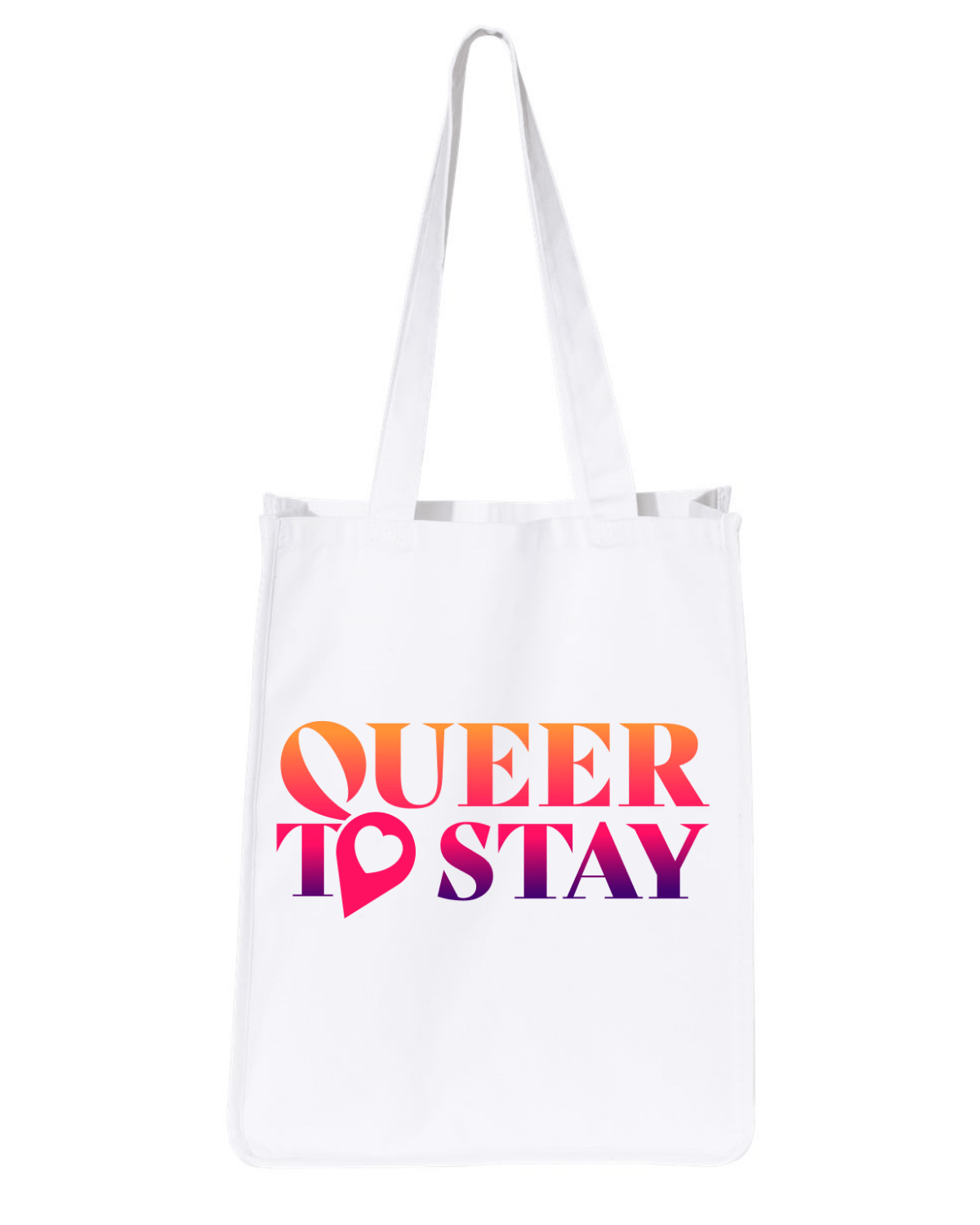 SHOWTIME Queer to Stay Jumbo Tote Bag - Paramount Shop
