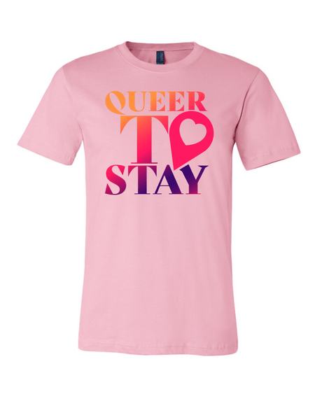 SHOWTIME Queer to Stay Logo Adult Short Sleeve T - Shirt - Paramount Shop