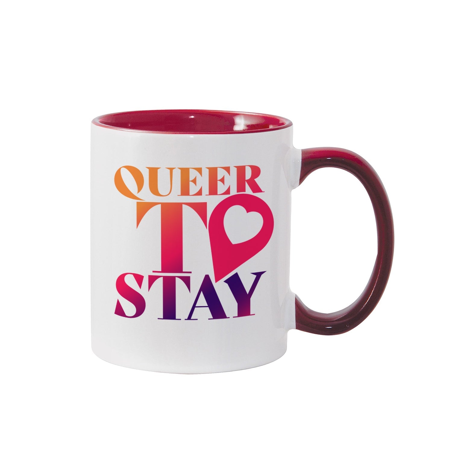 Showtime Queer To Stay Logo Two - Tone Mug - Paramount Shop