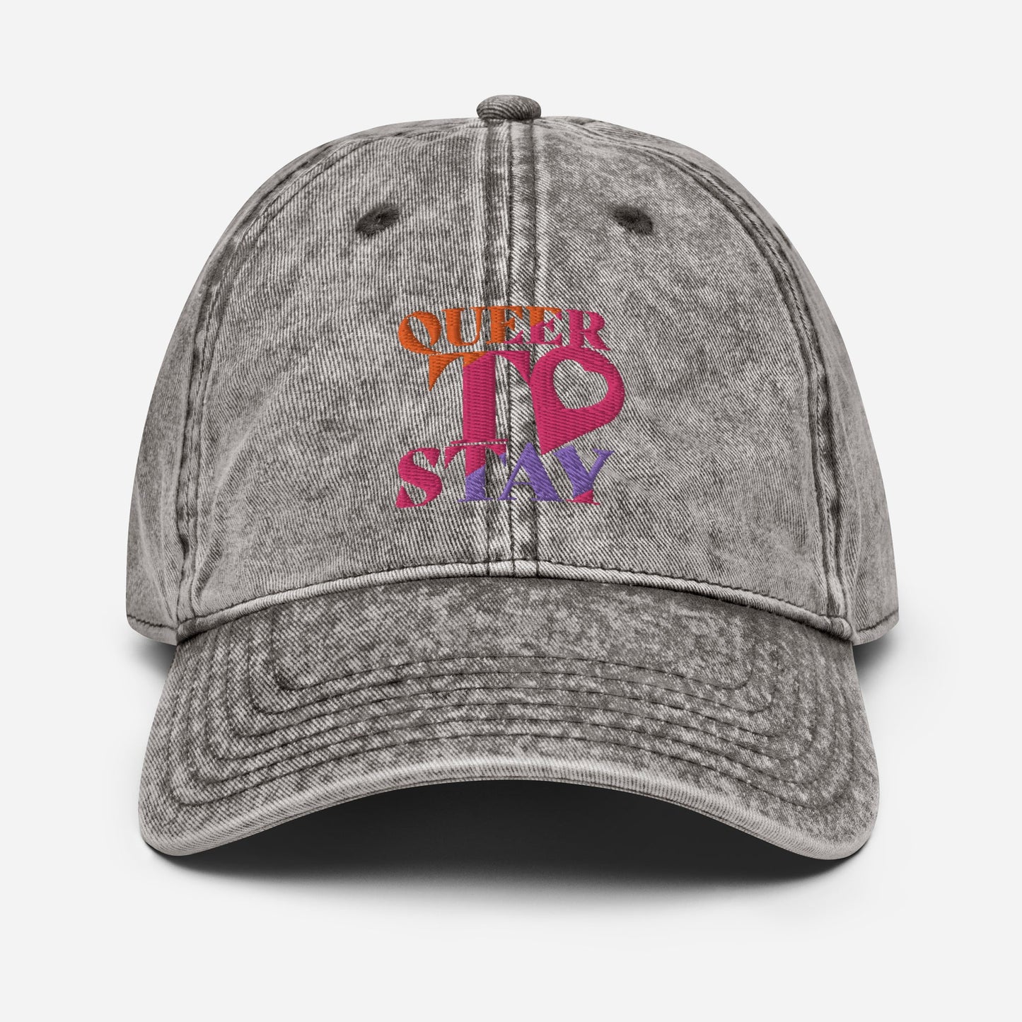 Showtime Queer To Stay Vintage Cap - Paramount Shop