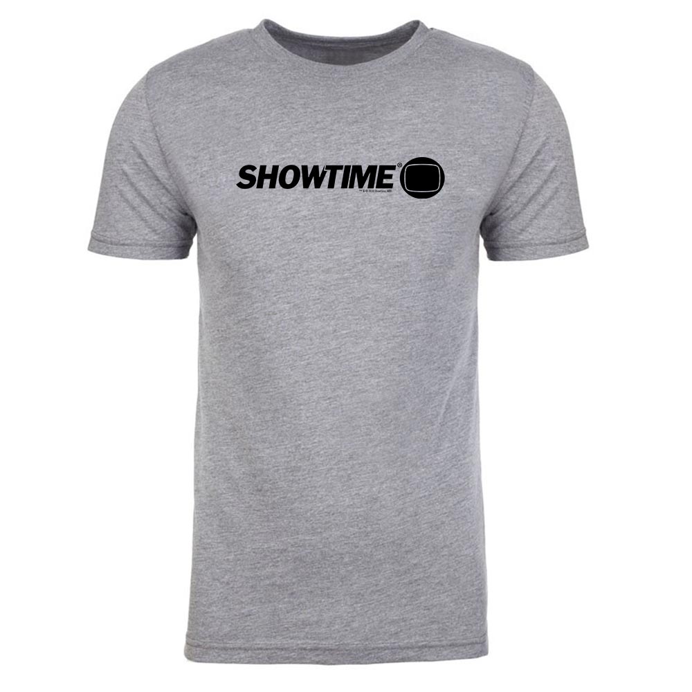 SHOWTIME Retro Logo Men's Tri - Blend T - Shirt - Paramount Shop