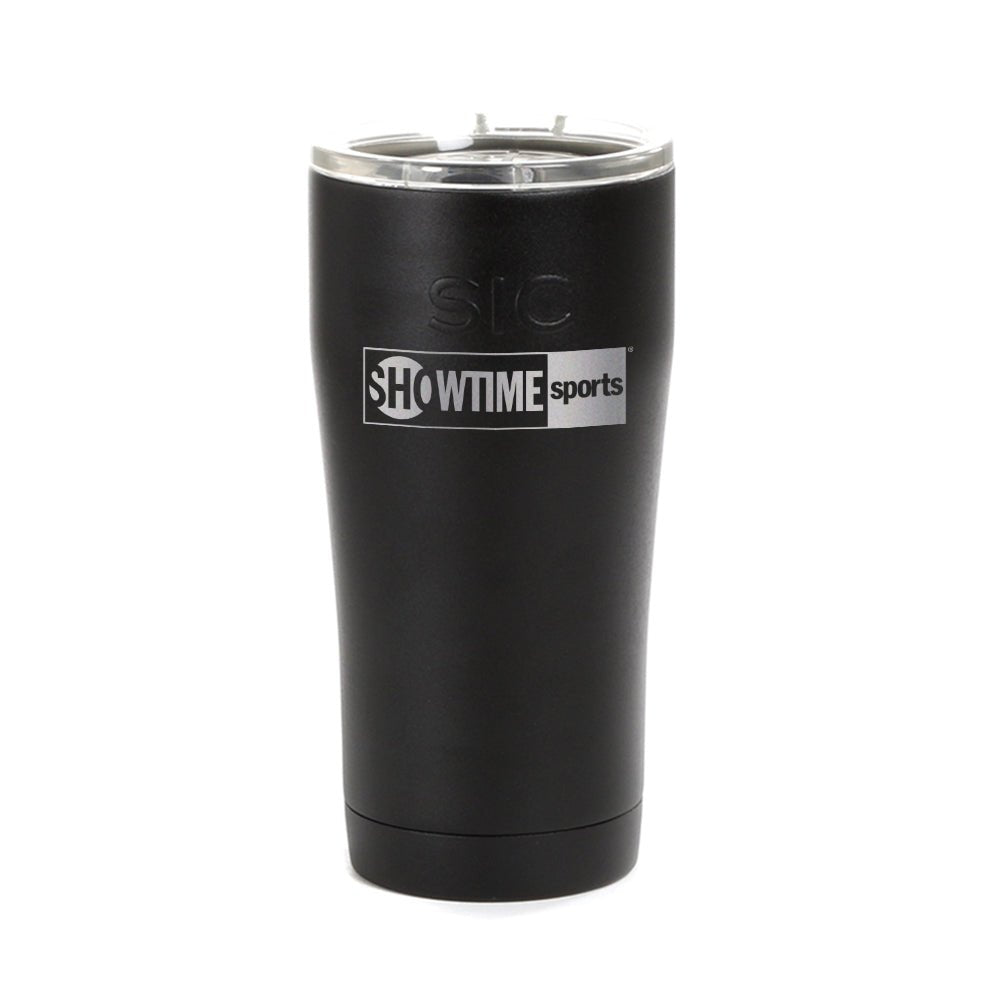 SHOWTIME Sports Black & White Outline Logo Laser Engraved SIC Tumbler - Paramount Shop