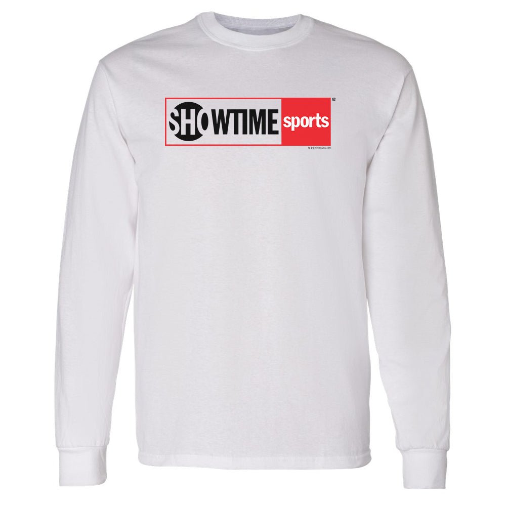 SHOWTIME Sports Red Outline Logo Adult Long Sleeve T - Shirt - Paramount Shop