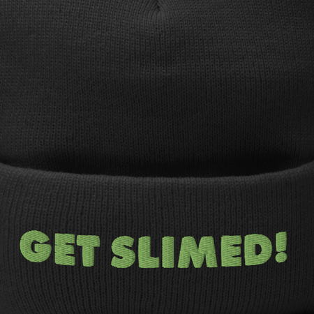 Slime Get Slimed! Pom Pom Knit Beanie - Paramount Shop