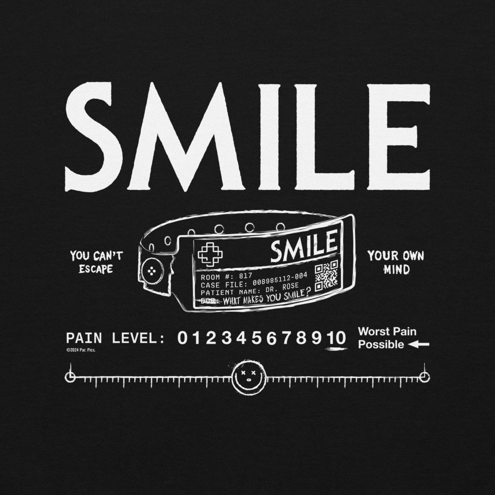 Smile Pain Level Unisex Hoodie - Paramount Shop