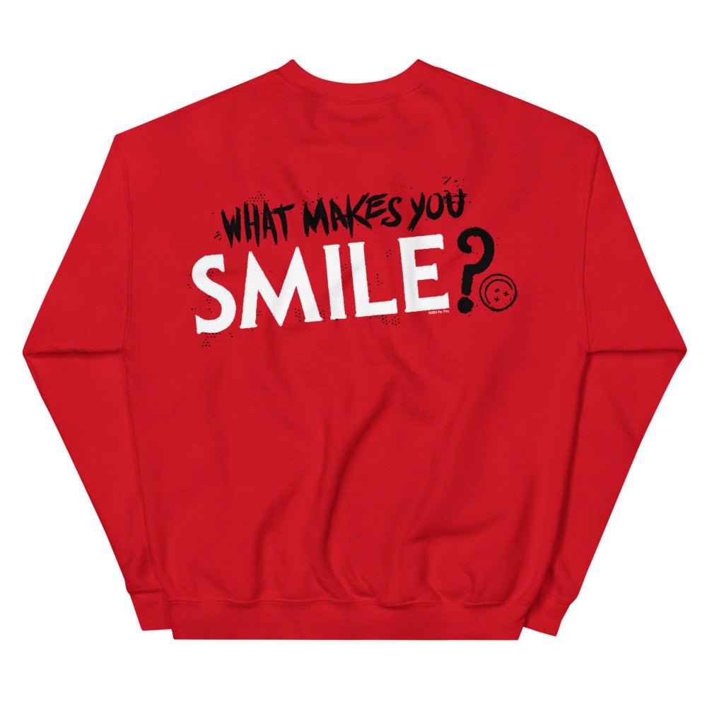 Smile What Makes You Smile? Unisex Crewneck Sweatshirt - Paramount Shop