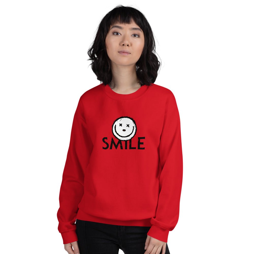 Smile What Makes You Smile? Unisex Crewneck Sweatshirt - Paramount Shop