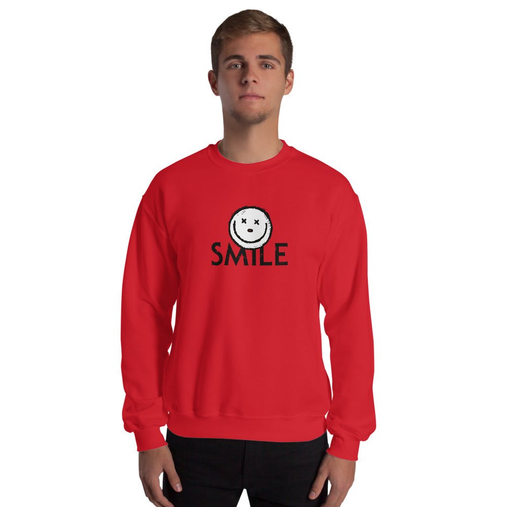 Smile What Makes You Smile? Unisex Crewneck Sweatshirt - Paramount Shop