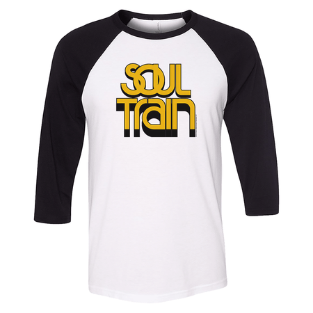 Soul Train Logo Unisex 3/4 Sleeve Raglan Shirt - Paramount Shop