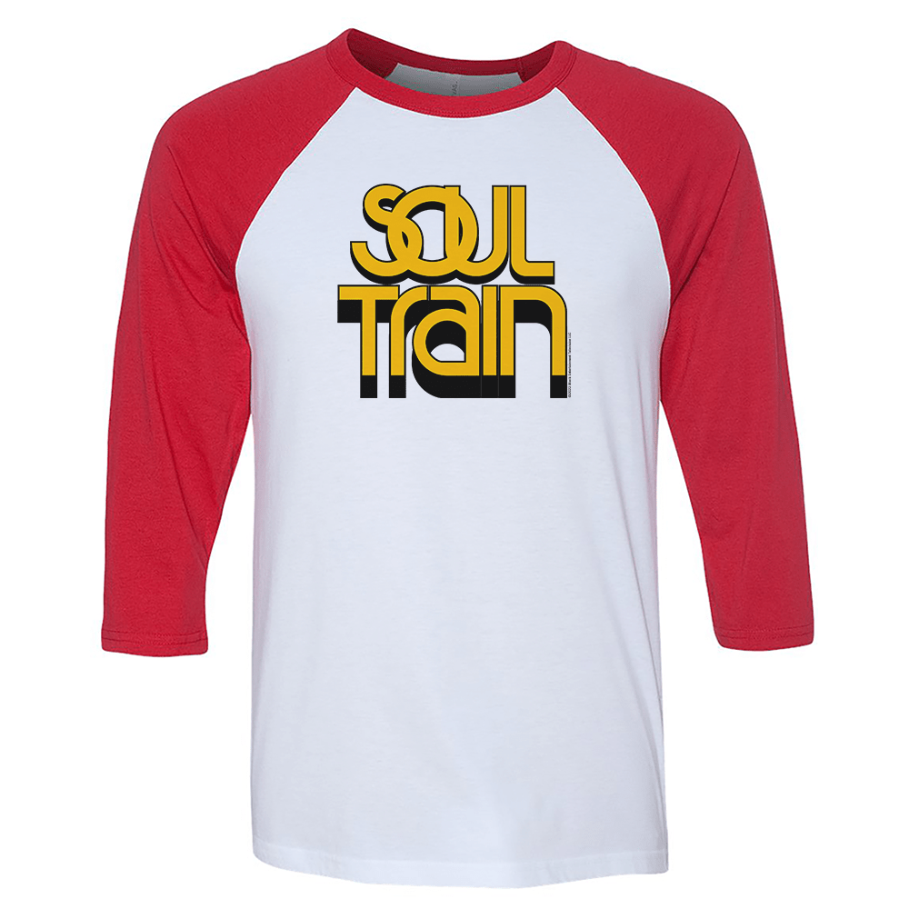 Soul Train Logo Unisex 3/4 Sleeve Raglan Shirt - Paramount Shop