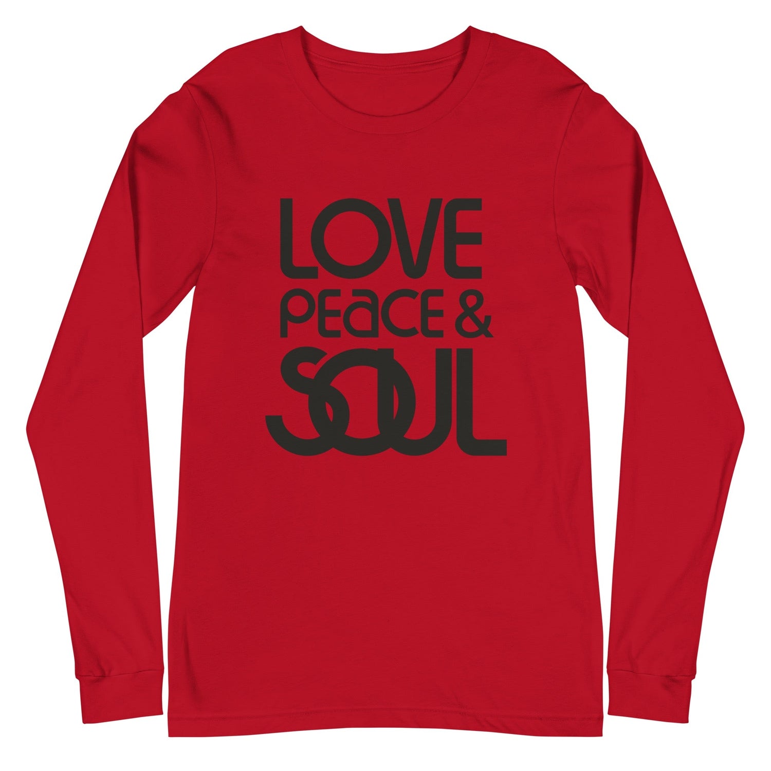 Soul Train Love Peace and Soul Long Sleeve Tee - Paramount Shop