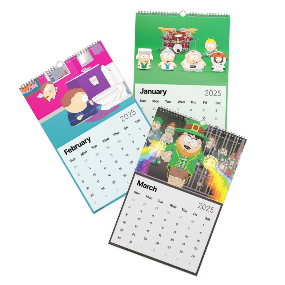 South Park 2025 Wall Calendar - Paramount Shop