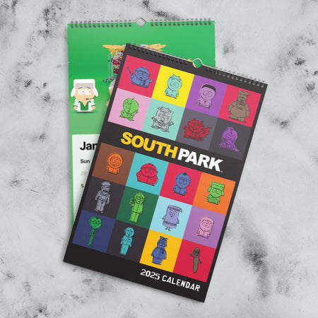 South Park 2025 Wall Calendar - Paramount Shop