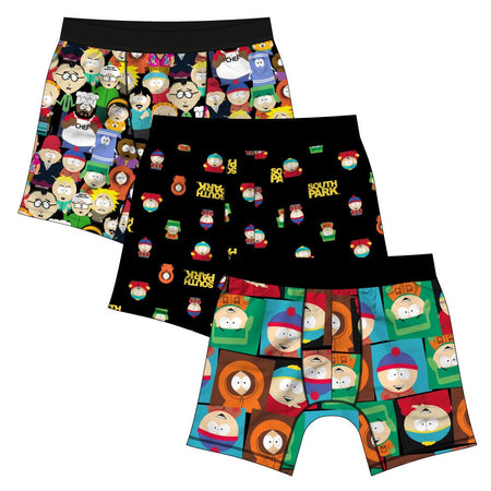 South Park Adult 3 Pack Boxer Briefs - Paramount Shop