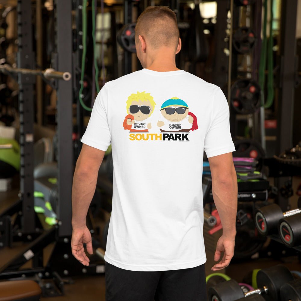 South Park As Seen On Restaurant Owner Unisex T - Shirt - Paramount Shop