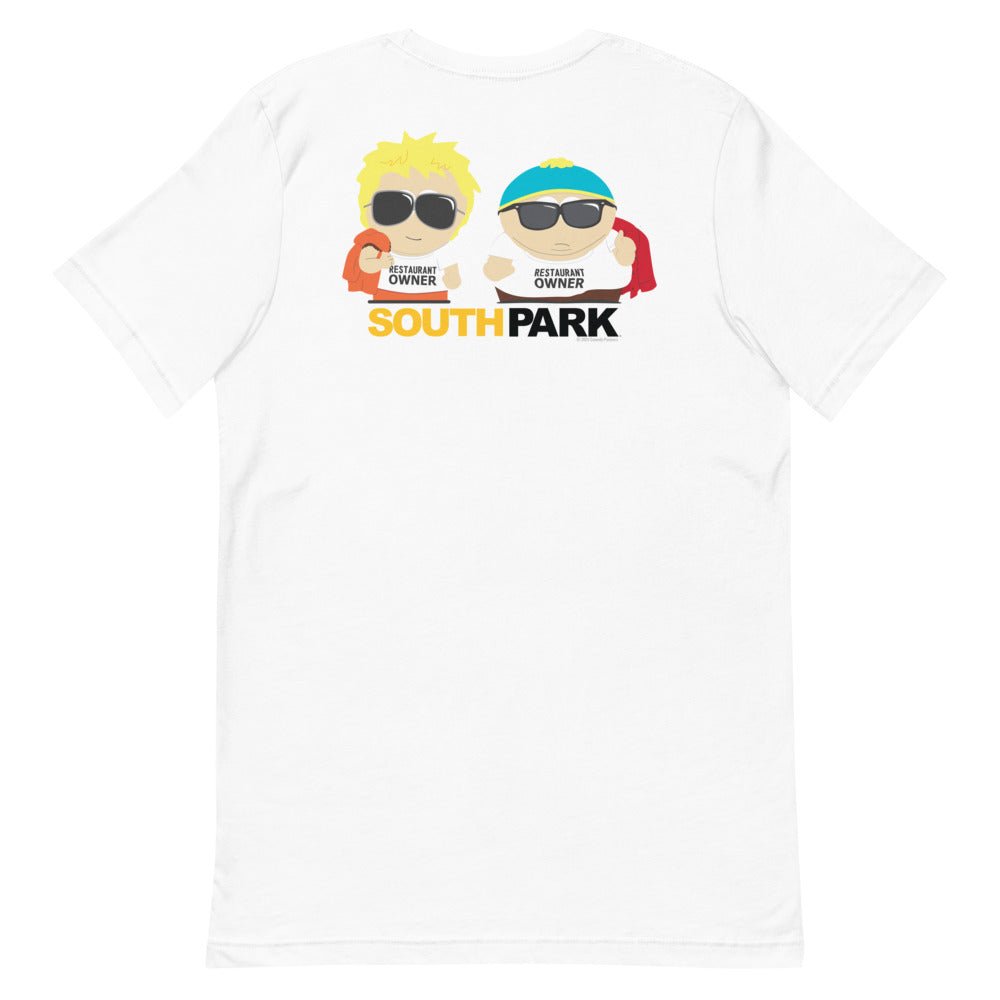 South Park As Seen On Restaurant Owner Unisex T - Shirt - Paramount Shop