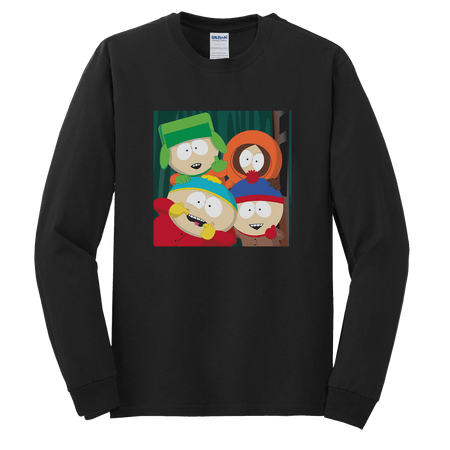 South Park Boys Picture Adult Long Sleeve T - Shirt - Paramount Shop