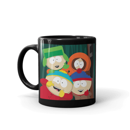 South Park Boys Picture Black Mug - Paramount Shop