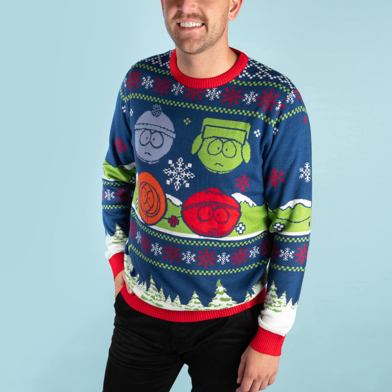 South Park Boys Ugly Holiday Sweater - Paramount Shop