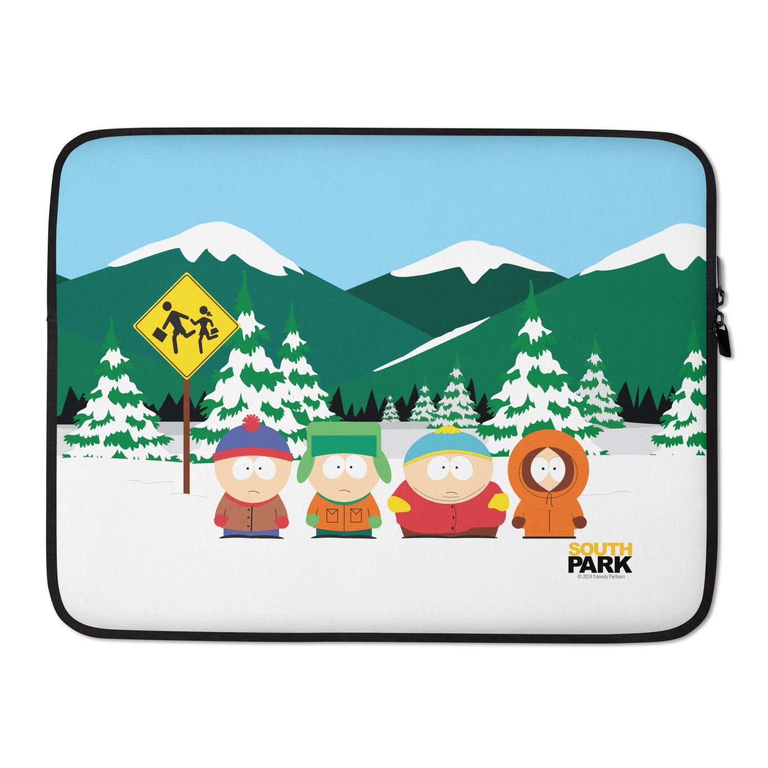 South Park Bus Stop Laptop Sleeve - Paramount Shop