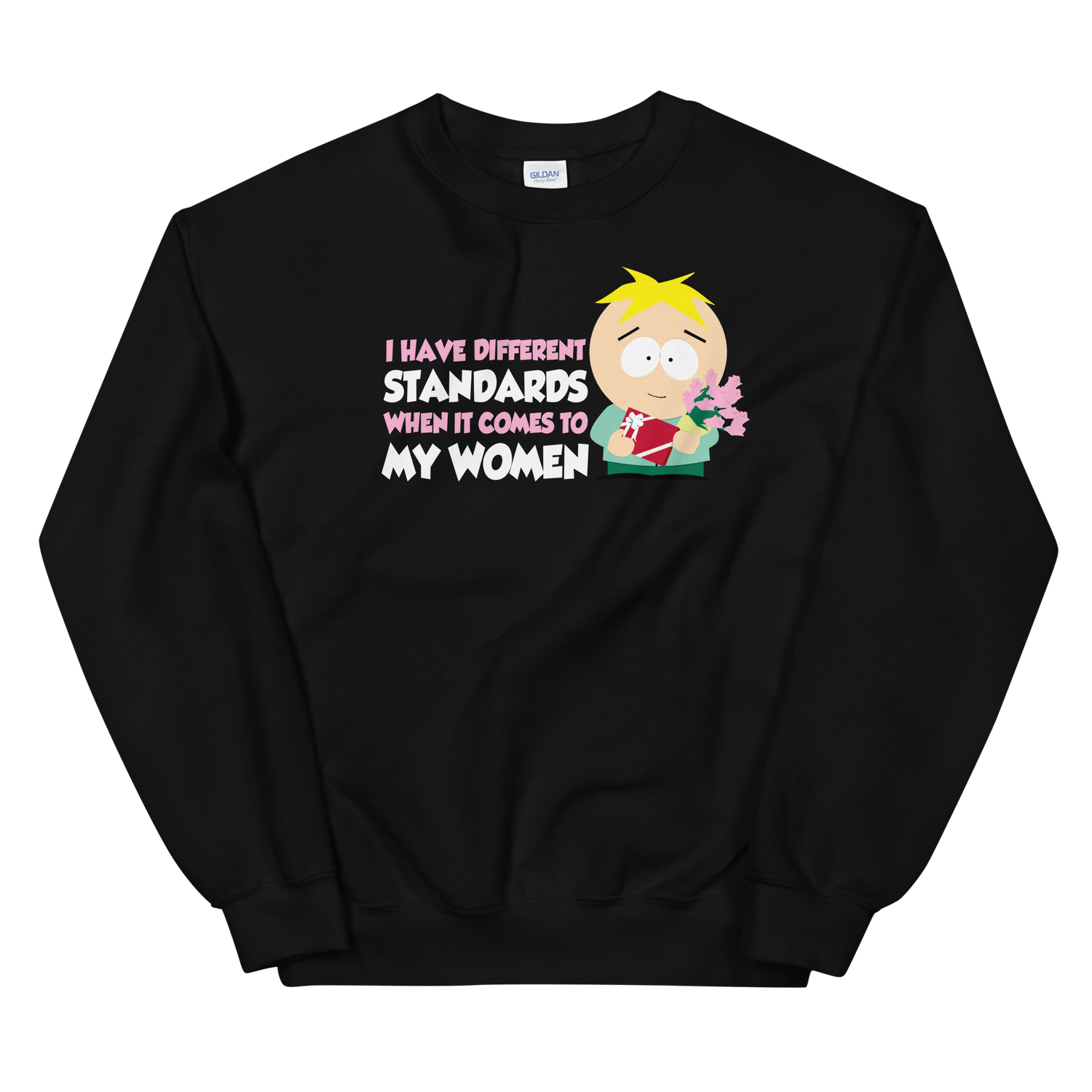South Park Butters Different Standards Fleece Crewneck Sweatshirt - Paramount Shop