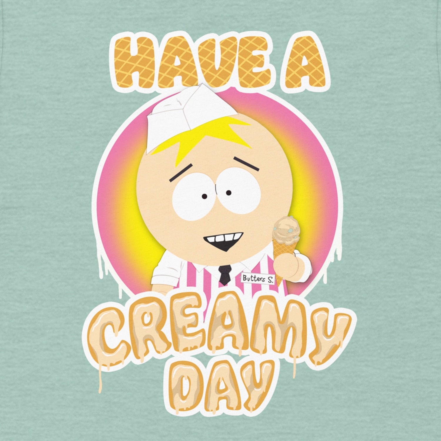 South Park Butters Dikinbaus Have a Creamy Day T - Shirt - Paramount Shop