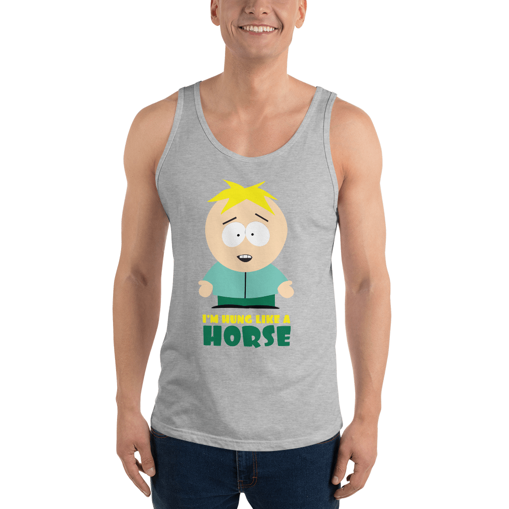 South Park Butters Hung Like a Horse Adult Tank Top - Paramount Shop