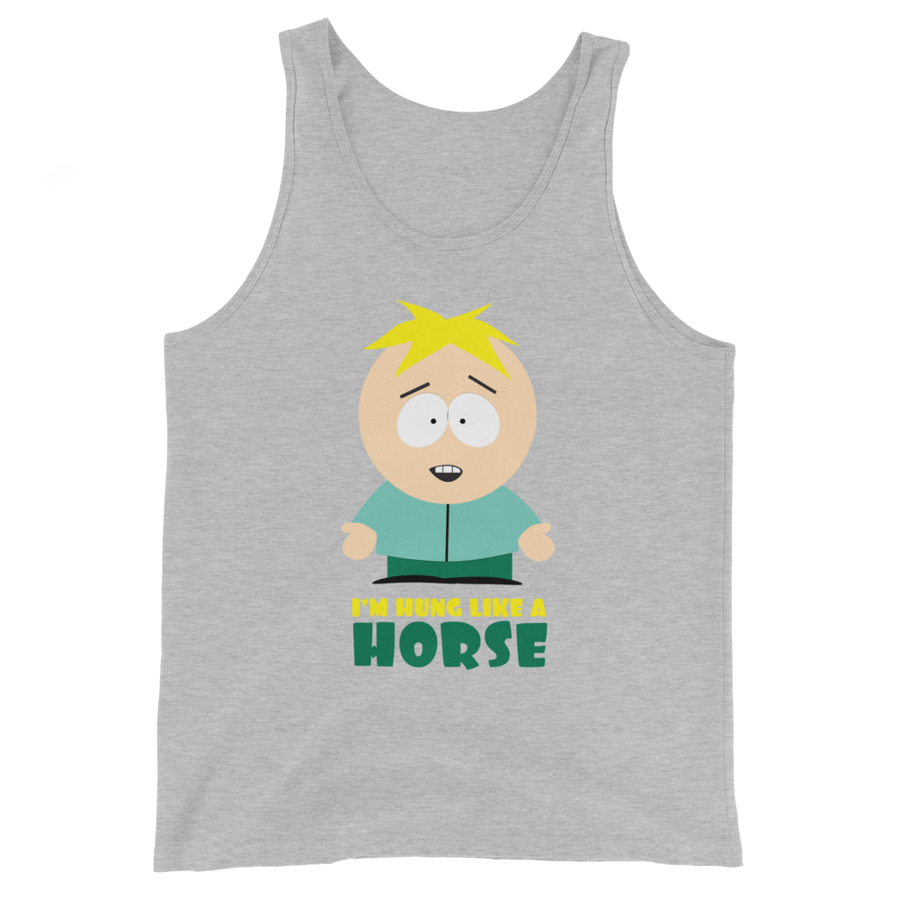 South Park Butters Hung Like a Horse Adult Tank Top - Paramount Shop