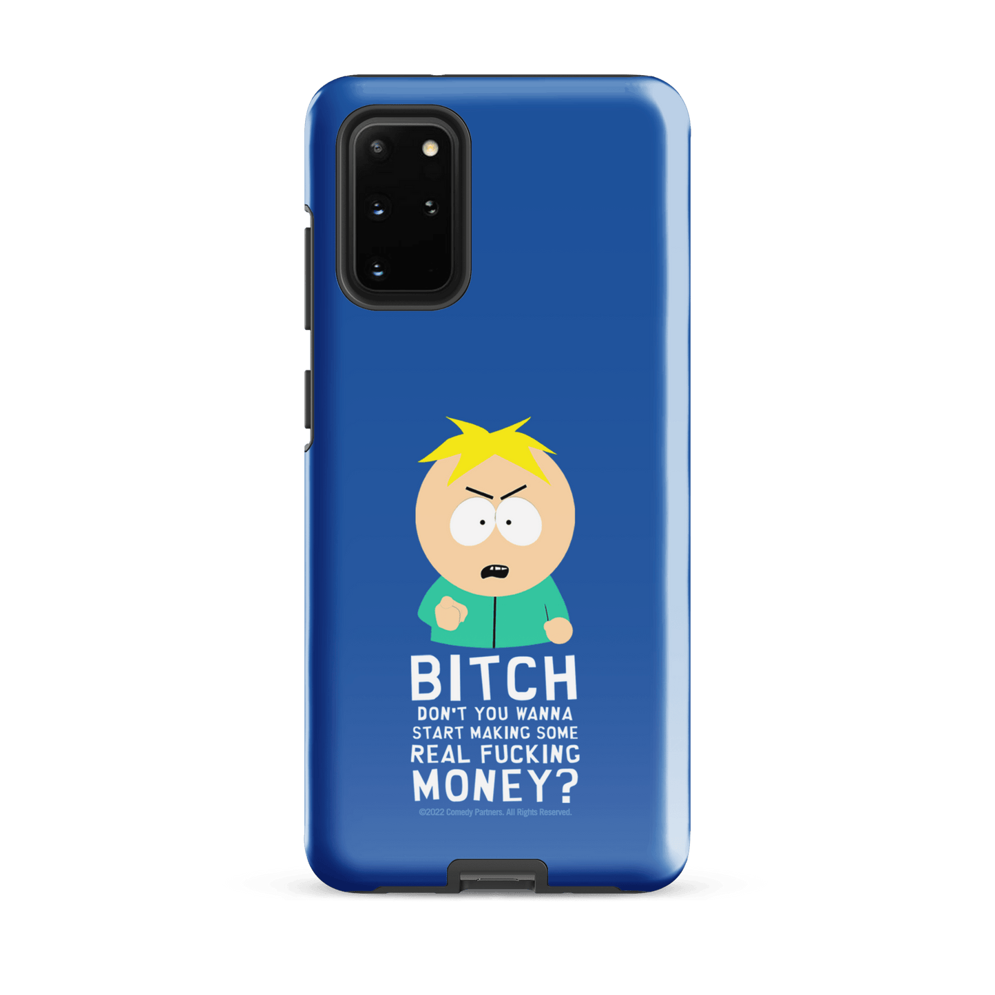 South Park Butters Make Real Money Tough Phone Case - Samsung - Paramount Shop
