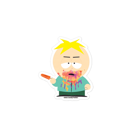South Park Butters One Too Many Sticker - Paramount Shop