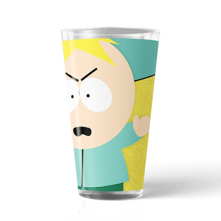 South Park Butters Son of a Biscuit 17 oz Pint Glass - Paramount Shop