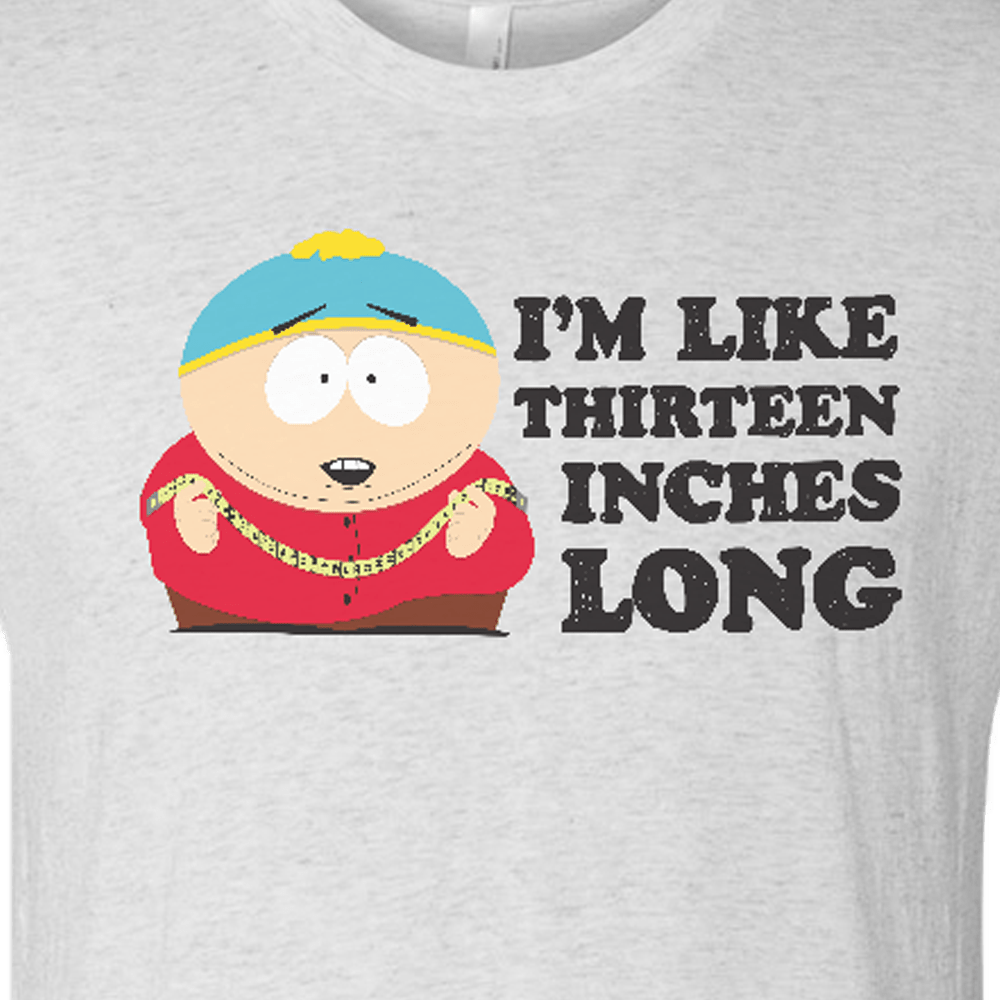 South Park Cartman 13 Inches Long Unisex Tri - Blend T - Shirt - Paramount Shop