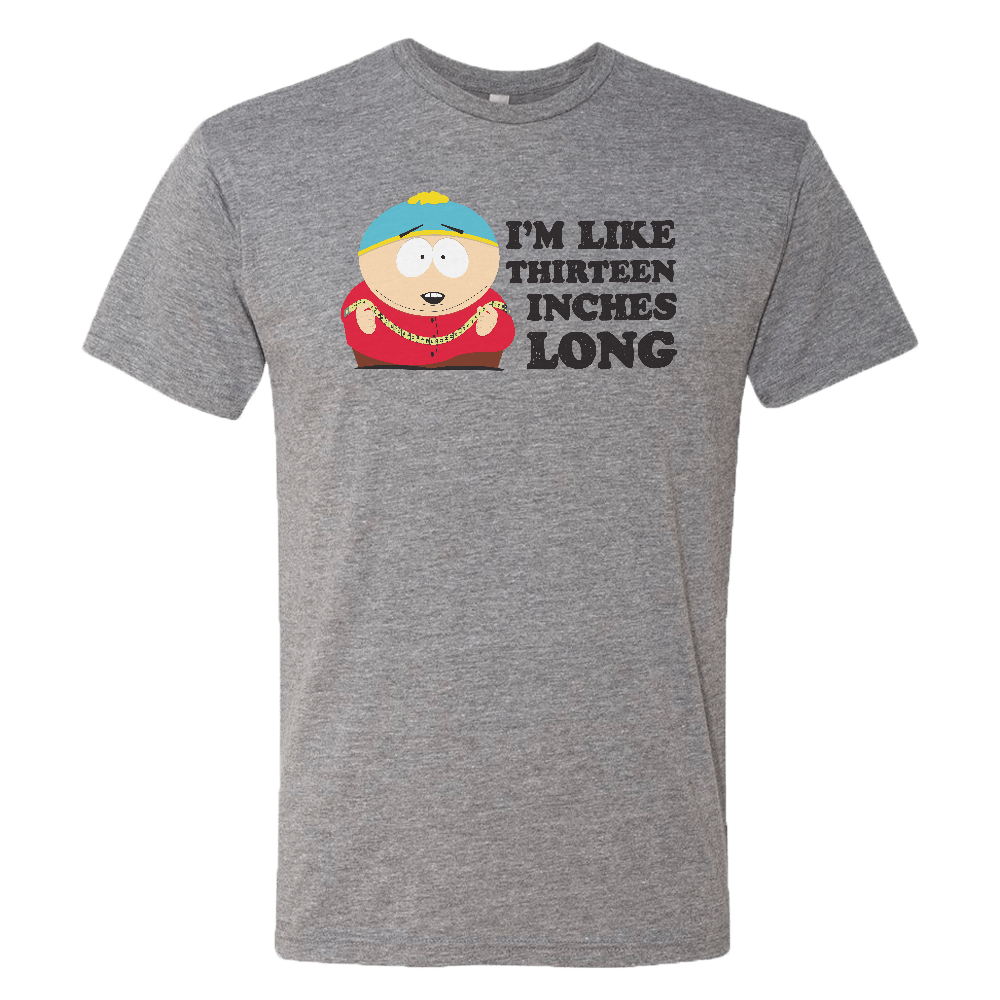 South Park Cartman 13 Inches Long Unisex Tri - Blend T - Shirt - Paramount Shop