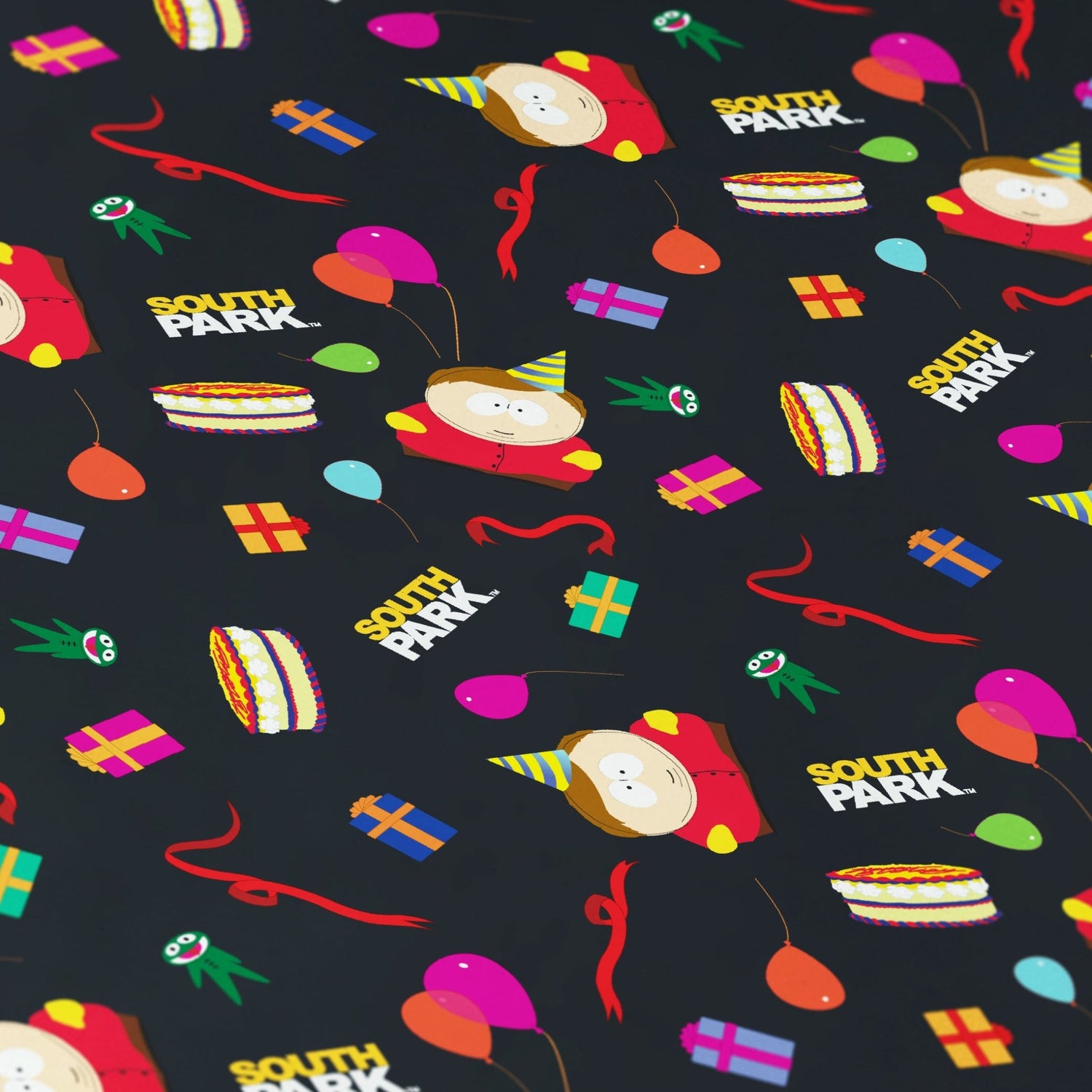 South Park Cartman Birthday Gift Wrap - Paramount Shop