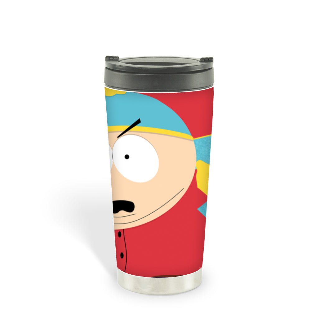 South Park Cartman Breaking My Balls 16oz Stainless Steel Thermal Travel Mug - Paramount Shop