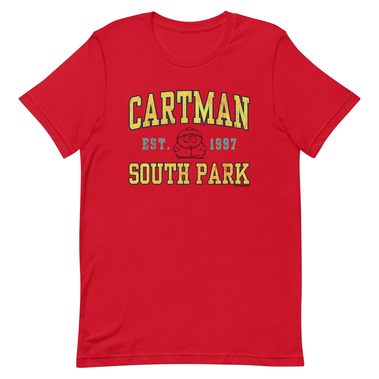 South Park Cartman Collegiate T - Shirt - Paramount Shop