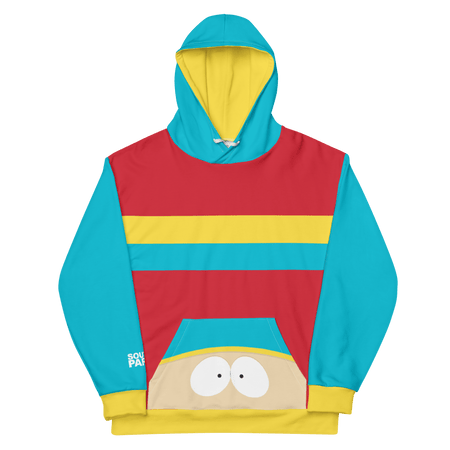 South Park Cartman Color Block Unisex Hooded Sweatshirt - Paramount Shop